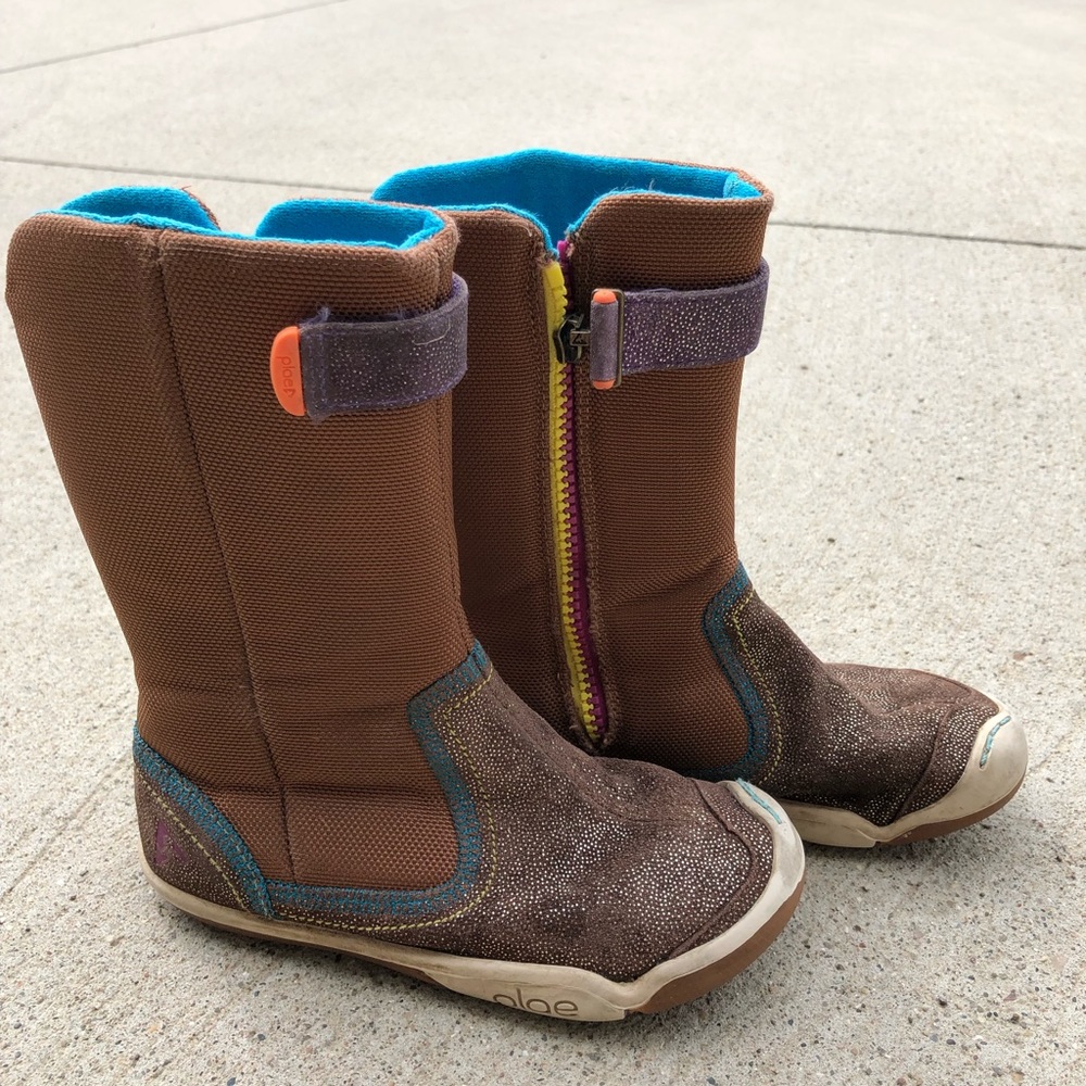 PLAE boots size 12 sparkly!